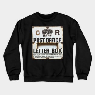 Penshurst GR Post Box sign Crewneck Sweatshirt